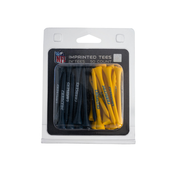 Los Angeles Chargers Pack Of 50 Golf Tees