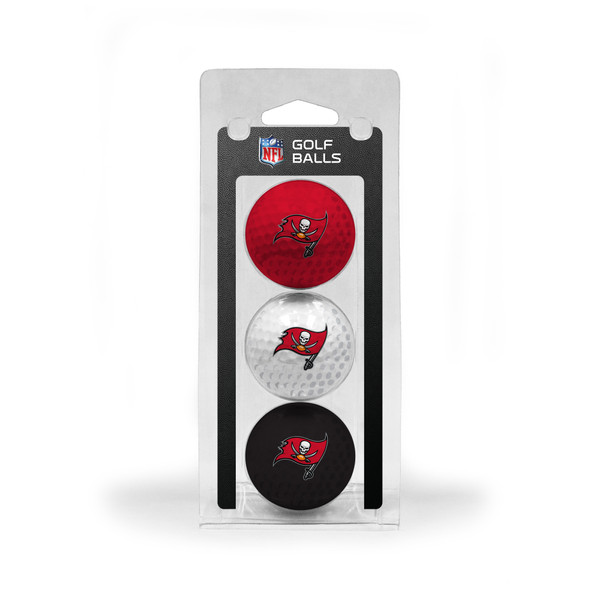 Tampa Bay Buccaneers 3 Golf Ball Pack