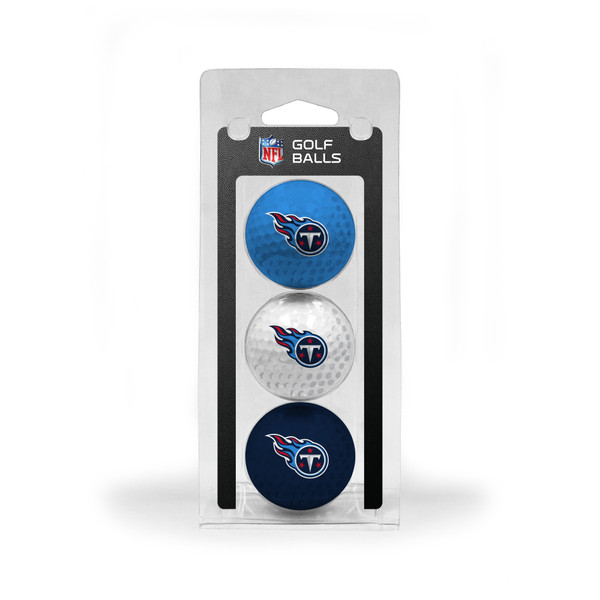 Tennessee Titans 3 Golf Ball Pack