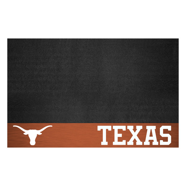 University of Texas - Texas Longhorns Grill Mat Longhorn Primary Logo and Wordmark Orange