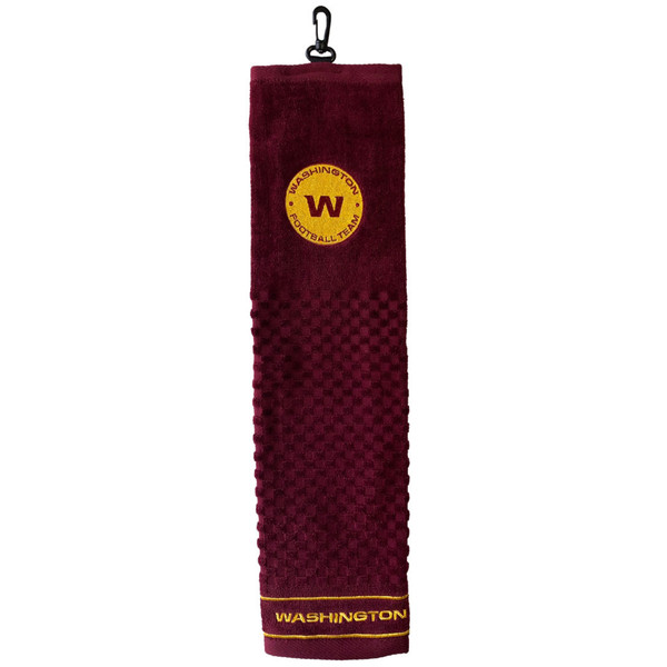 Washington Commanders Embroidered Golf Towel