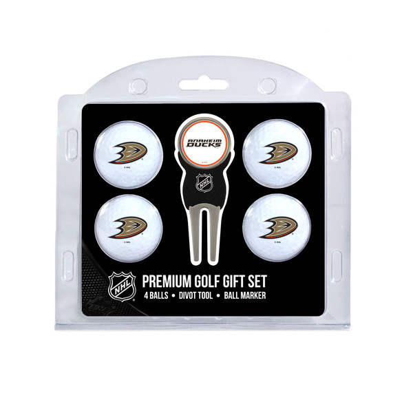 Anaheim Ducks 4 Golf Ball And Divot Tool Set