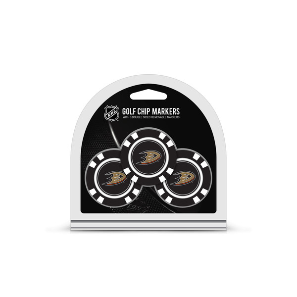 Anaheim Ducks 3 Pack Golf Chip Ball Markers