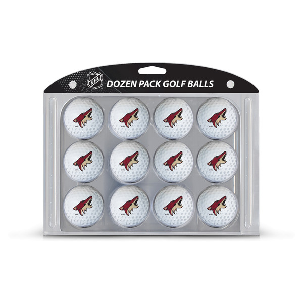 Arizona Coyotes Golf Balls, 12 Pack