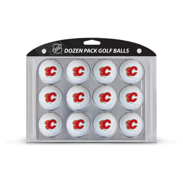 Calgary Flames Golf Balls, 12 Pack