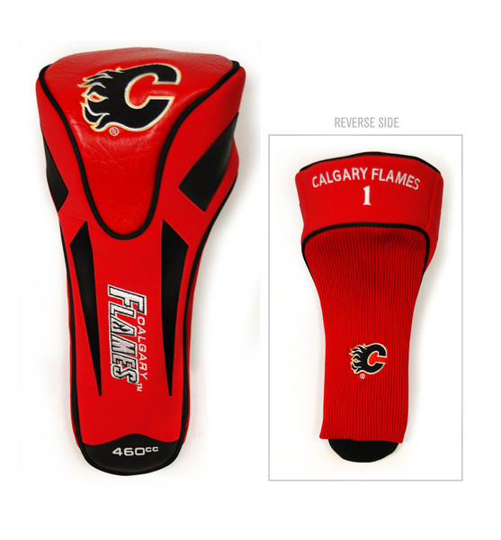 Calgary Flames Single Apex Driver Head Cover