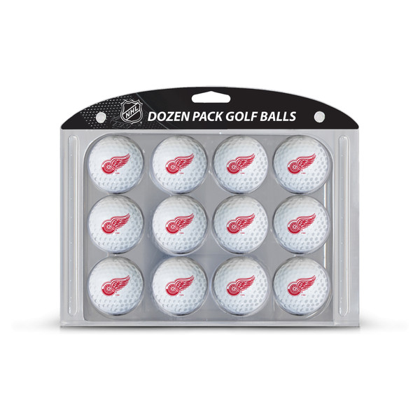 Detroit Red Wings Golf Balls, 12 Pack