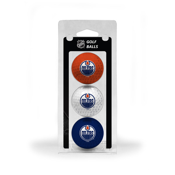 Edmonton Oilers 3 Golf Ball Pack
