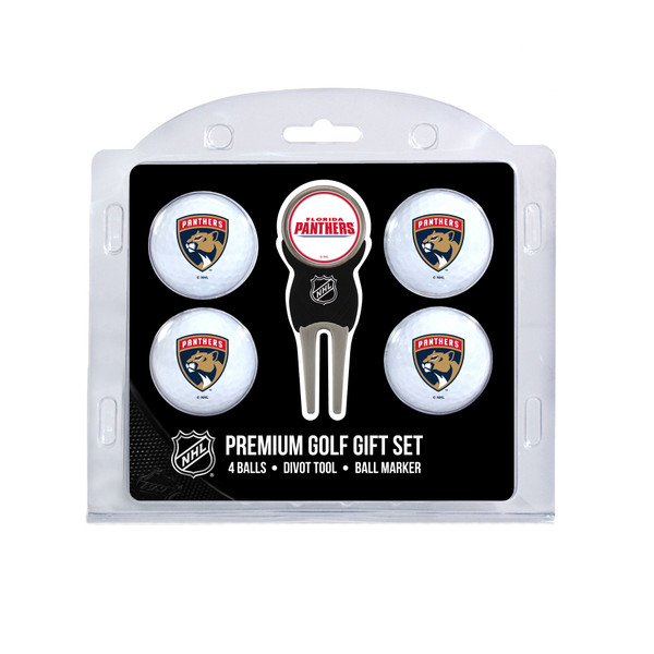 Florida Panthers 4 Golf Ball And Divot Tool Set