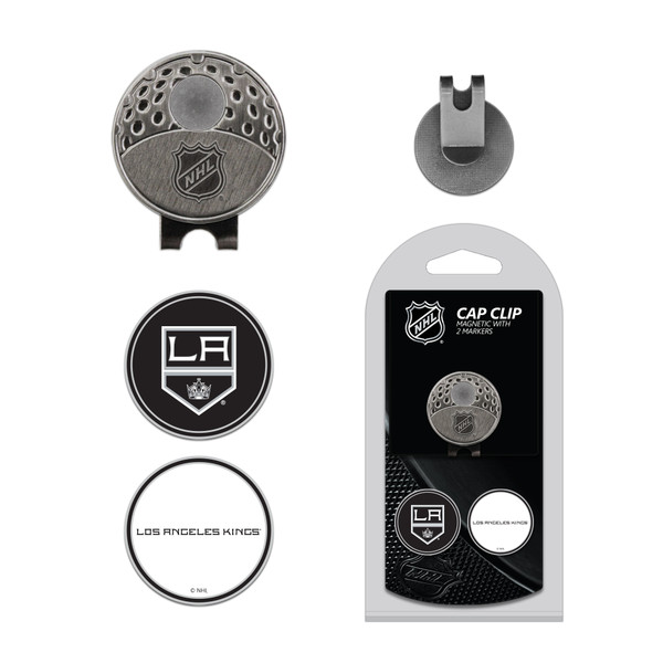 Los Angeles Kings Cap Clip With 2 Golf Ball Markers