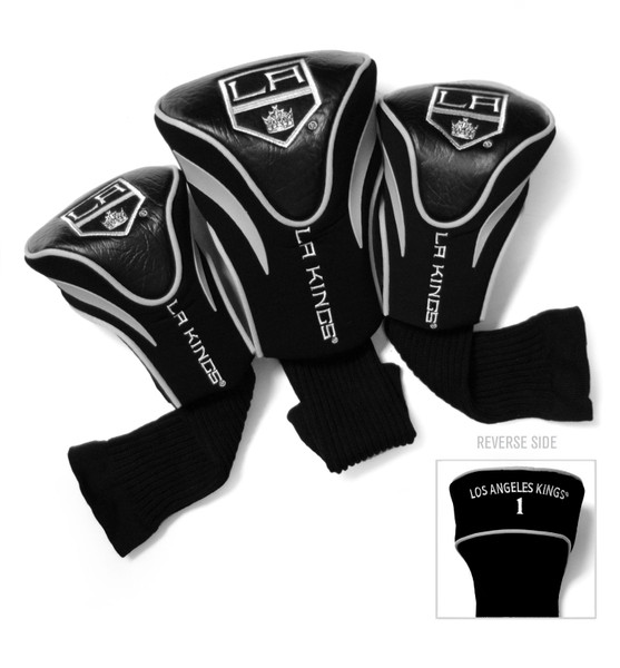 Los Angeles Kings 3 Pack Contour Head Covers