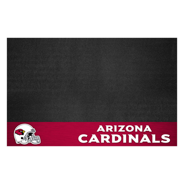 Arizona Cardinals Grill Mat "Cardinal" Logo & Wordmark Red