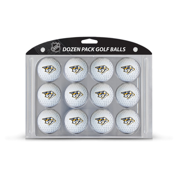 Nashville Predators Golf Balls, 12 Pack