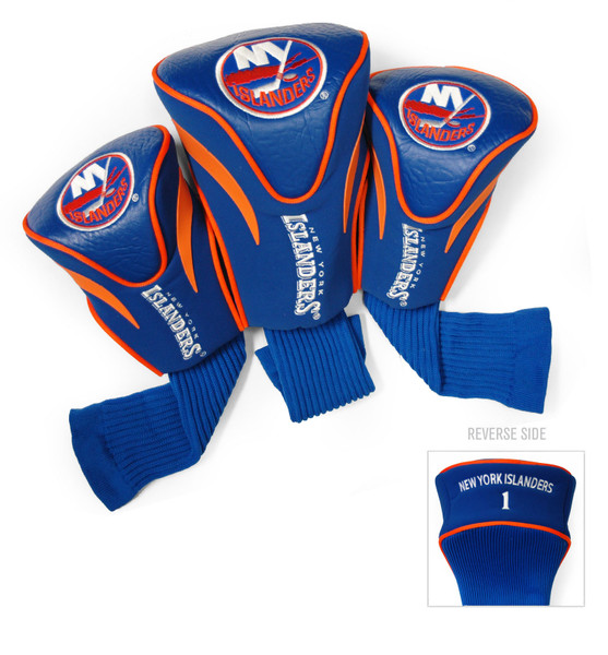 New York Islanders 3 Pack Contour Head Covers