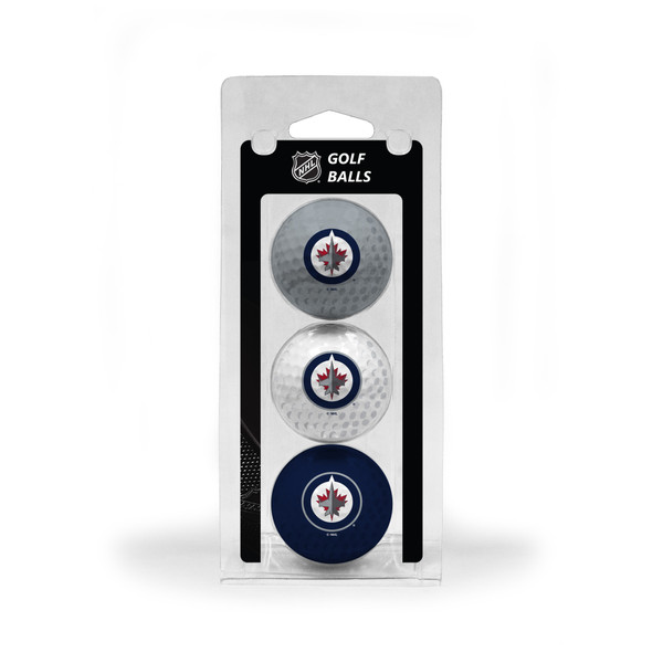 Winnipeg Jets 3 Golf Ball Pack