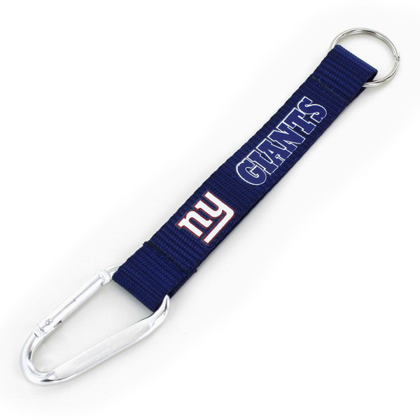 New York Giants Carabiner Lanyard Keychain