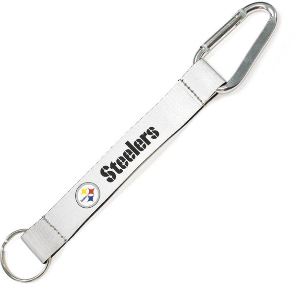 Pittsburgh Steelers Reflective Carabiner Lanyard Keychain