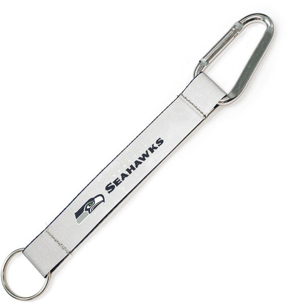 Seattle Seahawks Reflective Carabiner Lanyard Keychain