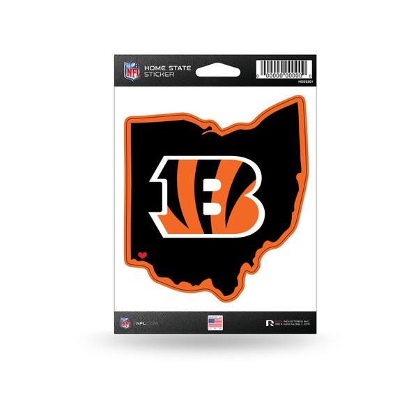 Cincinnati Bengals Home State Sticker