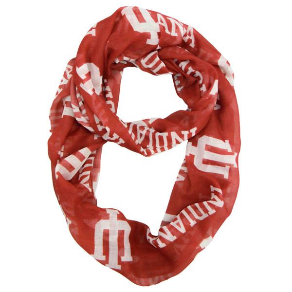 Indiana Hoosiers Scarf Infinity Style