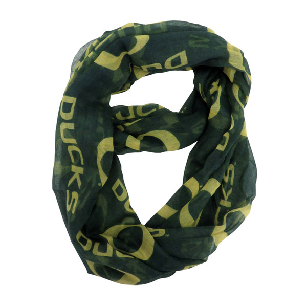 Oregon Ducks Scarf Infinity Style