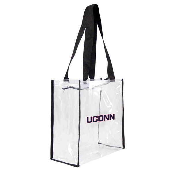 Connecticut Huskies Clear Square Stadium Tote