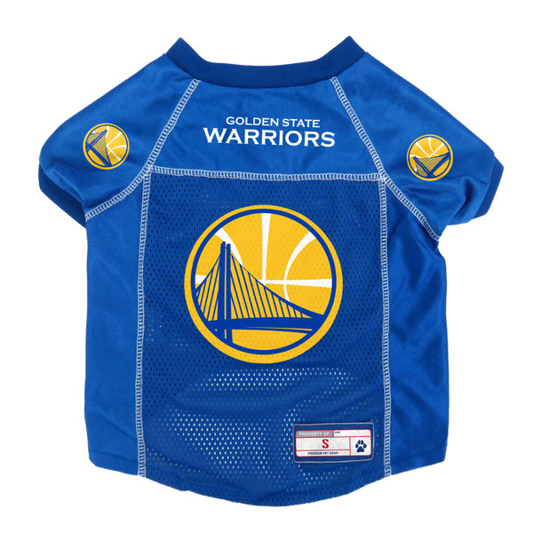 Golden State Warriors Pet Jersey Size S