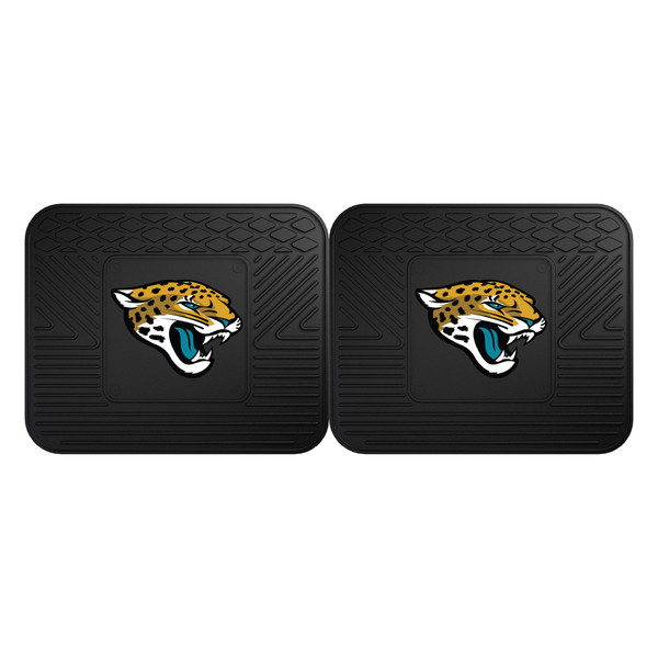 Jacksonville Jaguars 2 Utility Mats Jaguar Head Primary Logo Black