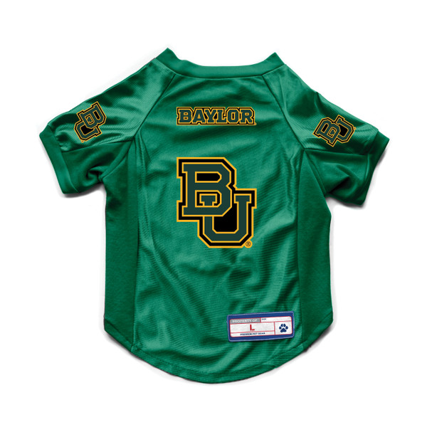 Baylor Bears Pet Jersey Stretch Size Big Dog