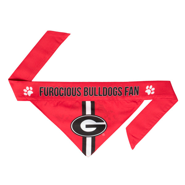 Georgia Bulldogs Pet Bandanna Size S