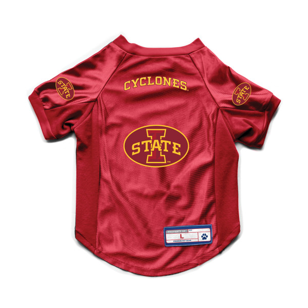 Iowa State Cyclones Pet Jersey Stretch Size S