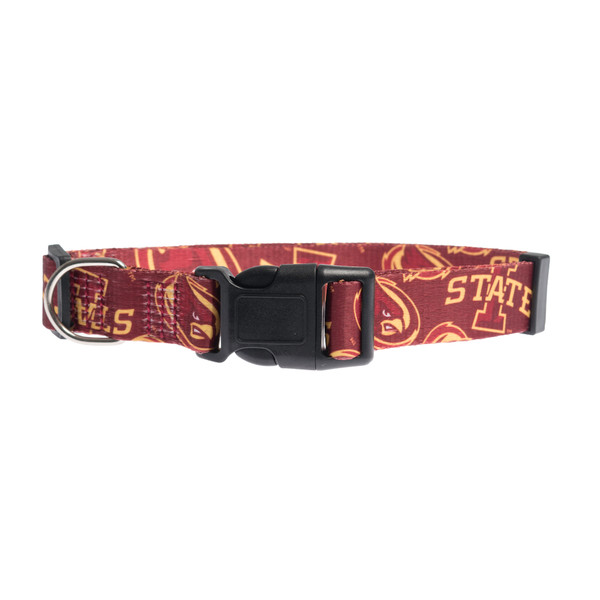 Iowa State Cylcones Pet Collar Size L