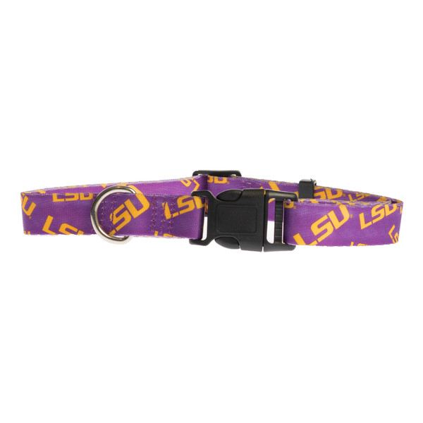 LSU Tigers Pet Collar Size L