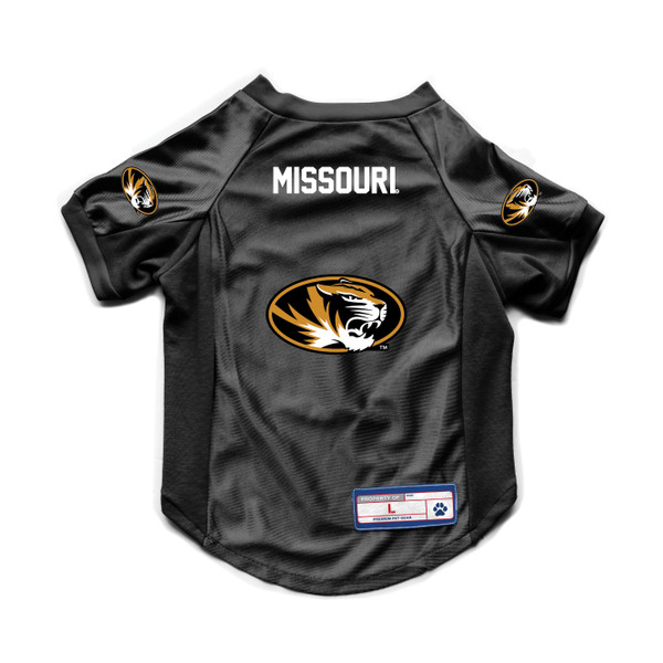 Missouri Tigers Pet Jersey Stretch Size XL