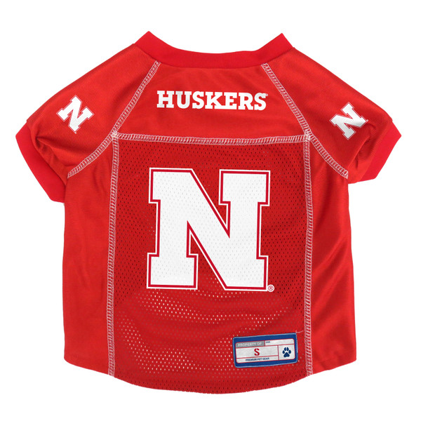 Nebraska Cornhuskers Pet Jersey Size S