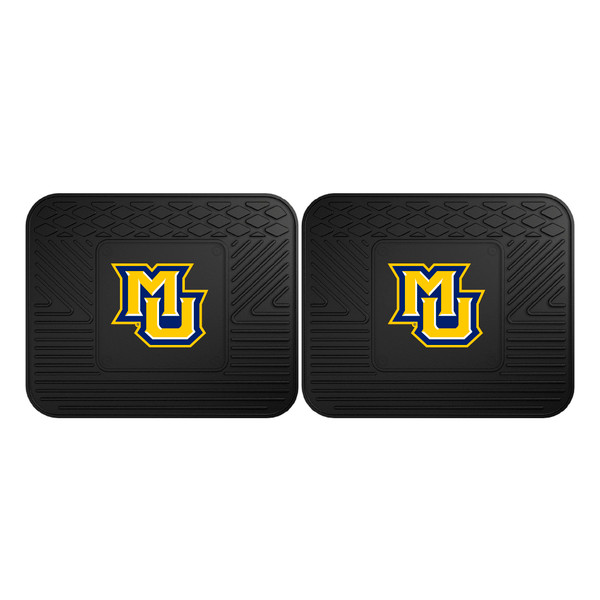 Marquette University - Marquette Golden Eagles 2 Utility Mats "MU" Logo Black