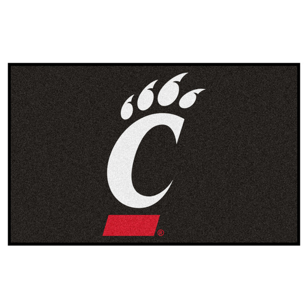 University of Cincinnati - Cincinnati Bearcats Ulti-Mat Claw C Primary Logo Black