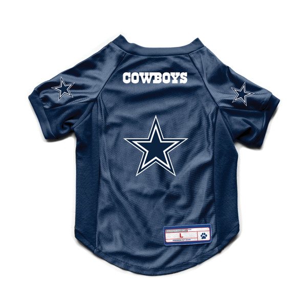 Dallas Cowboys Pet Jersey Stretch Size S