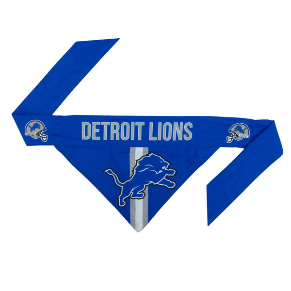 Detroit Lions Pet Bandanna Size M