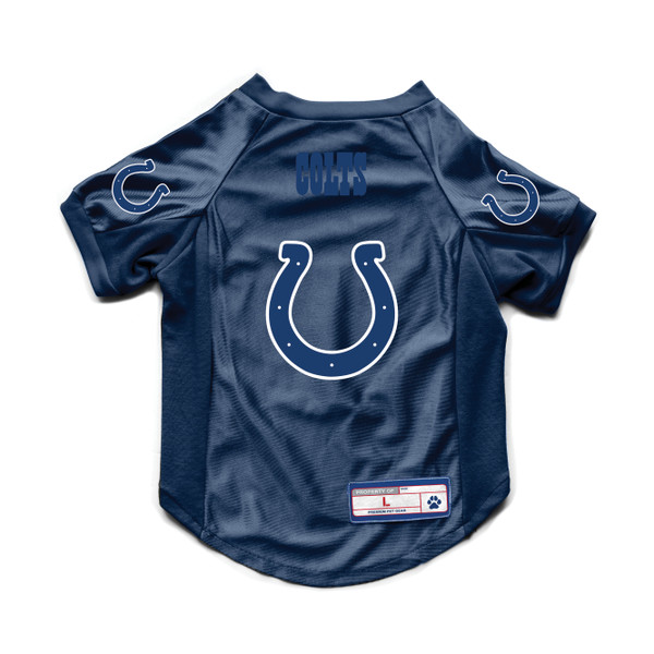 Indianapolis Colts Pet Jersey Stretch Size L