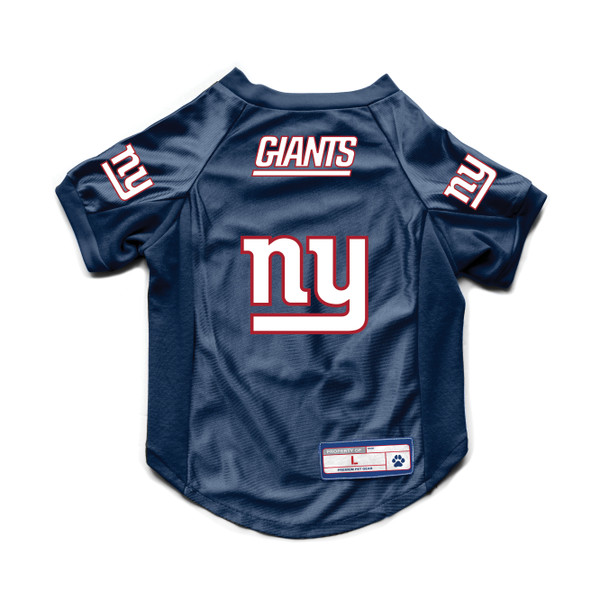 New York Giants Pet Jersey Stretch Size Big Dog