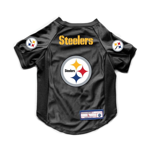 Pittsburgh Steelers Pet Jersey Stretch Size S