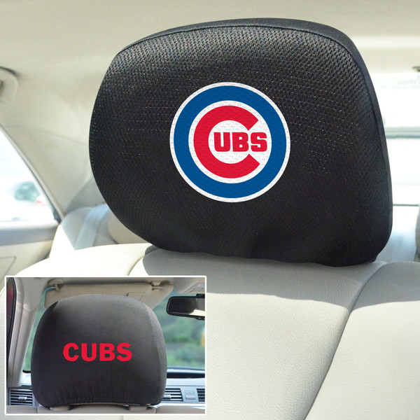 MLB - Chicago Cubs Head Rest Cover 10"x13"