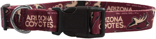 Arizona Coyotes Pet Collar Size S