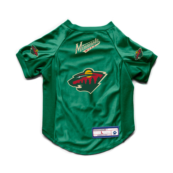 Minnesota Wild Pet Jersey Stretch Size XS