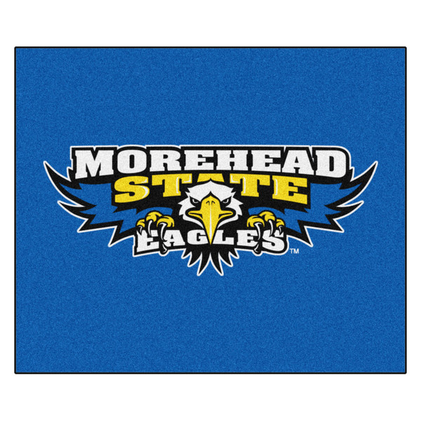 Morehead State University - Morehead State Eagles Tailgater Mat "Eagle" Logo & Wordmark Blue