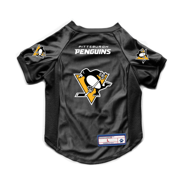 Pittsburgh Penguins Pet Jersey Stretch Size S