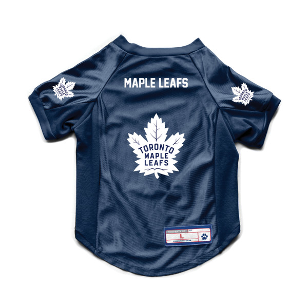 Toronto Maple Leafs Pet Jersey Stretch Size S