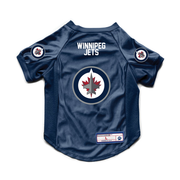 Winnipeg Jets Pet Jersey Stretch Size M