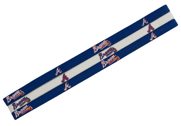 Atlanta Braves Elastic Headbands